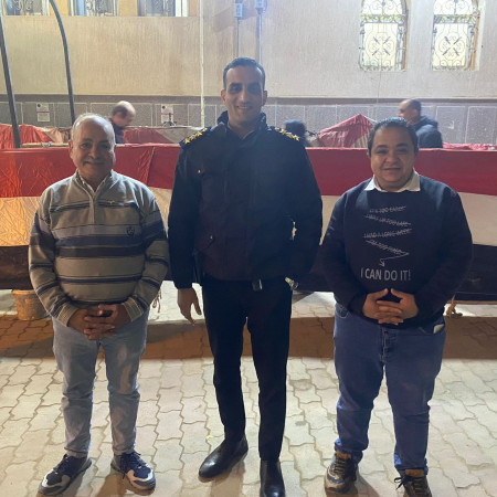 عيون مصر الساهرة رجال الشرطه المصريه فى حمايه أبناء الوطن 