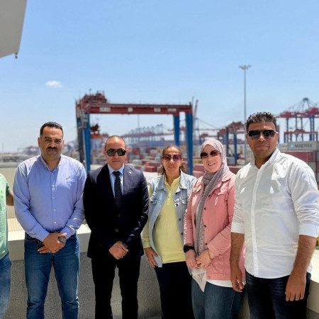 رئيس مدينة بورفؤاد يتفقد شركة قناة السويس للحاويات بميناء شرق بورسعيد: المحطة الأكبر بشرق المتوسط بطاقة 7 ملايين حاوية سنويًا