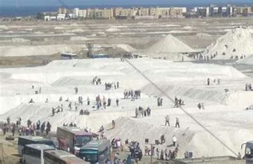 Image result for جبال الملح في بورفؤاد.. مقصد جديد لسياحة اليوم الواحد